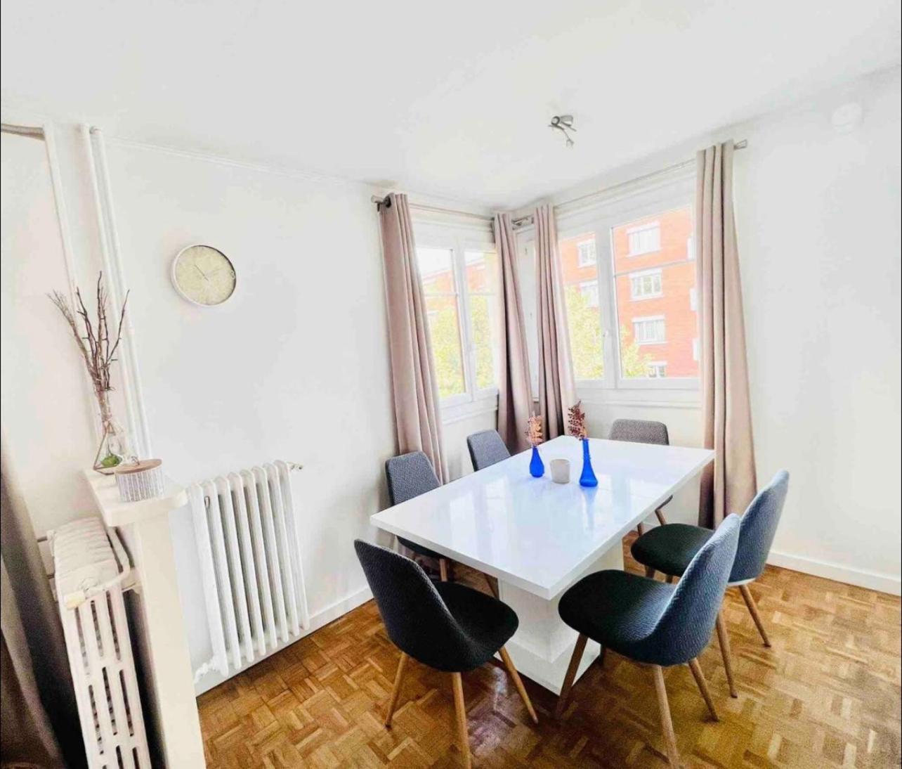 Modern 2 Bedroom Apartment Near Paris Metro, Giant Flat Screen Tv 85 Inches, Balcony, Free Parking Ivry-sur-Seine Esterno foto